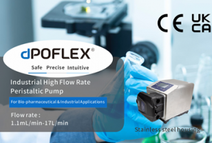 Новые перистальтические насосы dPOFLEX для биофармацевтических технологий и промышленного применения