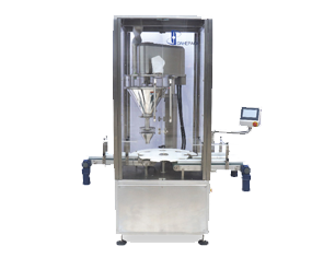Автоматическая шнековая машина для фасовки порошковых продуктов в банки серии DH-Q2