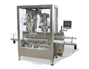Автоматическая машина для фасовки порошковых продуктов в банки серии DH-Q3-D