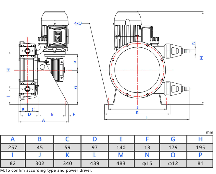 Шланговый насос ALSIPUMP AFT15 — фото 3