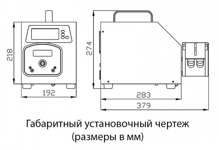 Перистальтический дозирующий насос IF3 — изображение 2